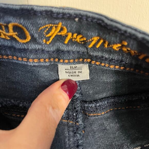 Cato Premium Women's Stretch Bootcut Jeans 16P - Picture 4 of 7